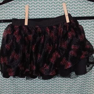 Disney Black and Red SIZE 2T Poofy Skirt for Kids